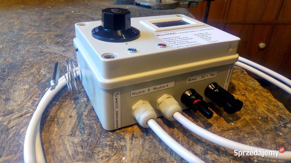 Sterownik grzałek fotowoltaika 2x2500W Fotowoltaika - kolektory i panele Miłki