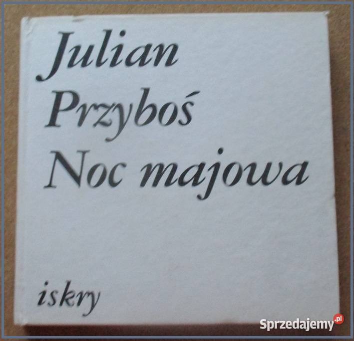 Julian Przyboś-Noc majowa / Przyboś / wiersze + płyta winyl.