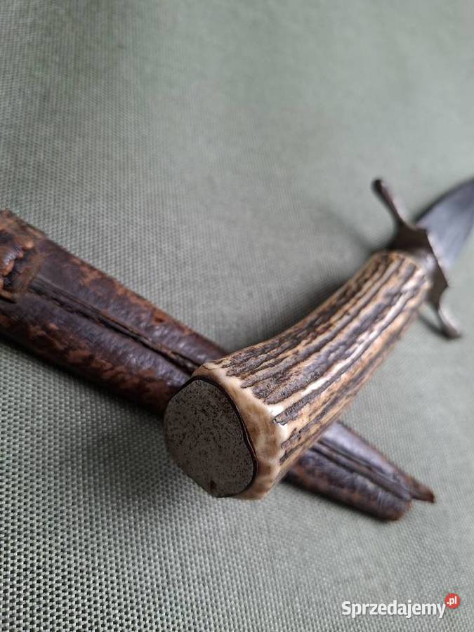 Stary Nóż kordzik Myśliwski Sztylet Militaria