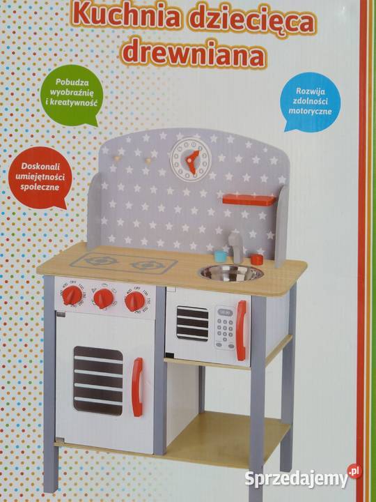 NAJTANIEJ Kuchnia Drewniana Dziecka wys 80 Zabrze