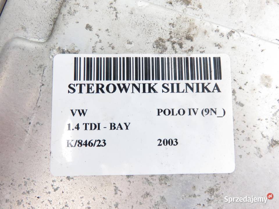 STEROWNIK VW POLO IV 9N 14 TDI 045906019AQ sprzedam