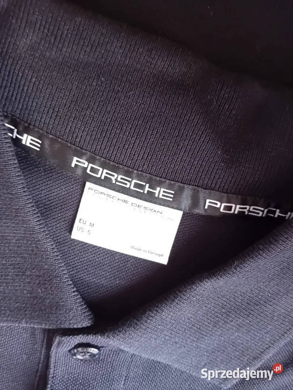 Koszulka bluzka Polo męska czarna Porsche Odzież codzienna Kielce