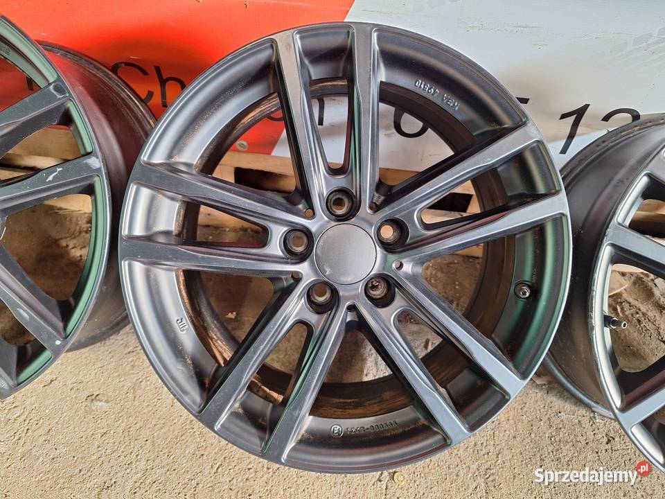Alufelgi 5x112 17 ET40 Rial X10 Black Audi A3 A4