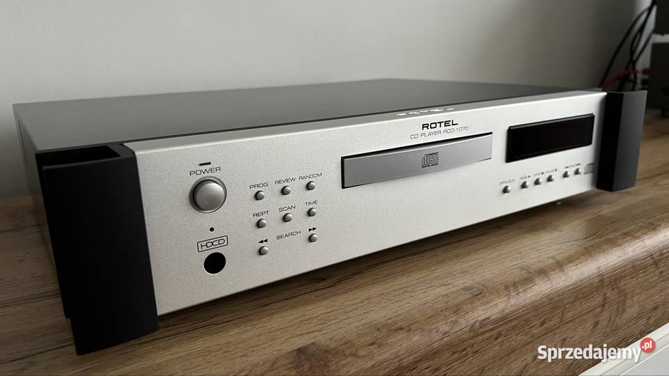 Odtwarzacz CD Rotel RCD1070 Stan Srebny Odtwarzacze CD i MD