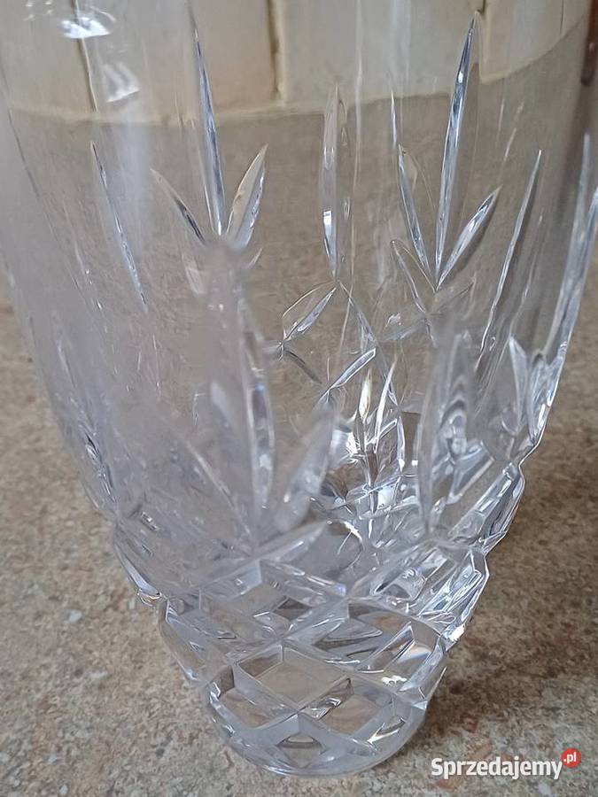 Vintage wazon krysztalowy Nowy Targ sprzedam