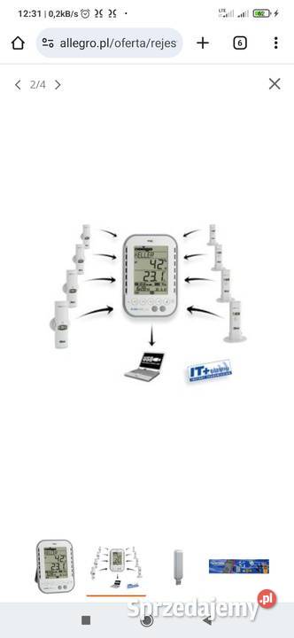 Klimolog termohogrometr Pozostałe Gołowierzchy