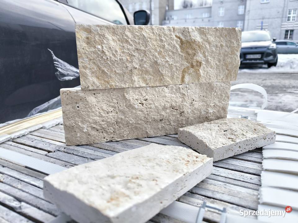 Płytki Trawertyn Light łupany FL4010x10x1723