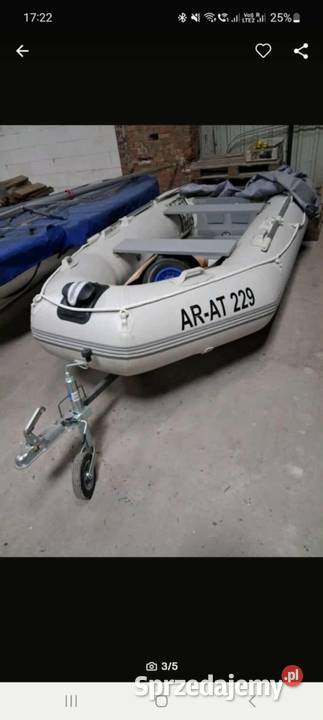 Ponton Kormoran 300pp z silnikiem elektrycznym Inowrocław