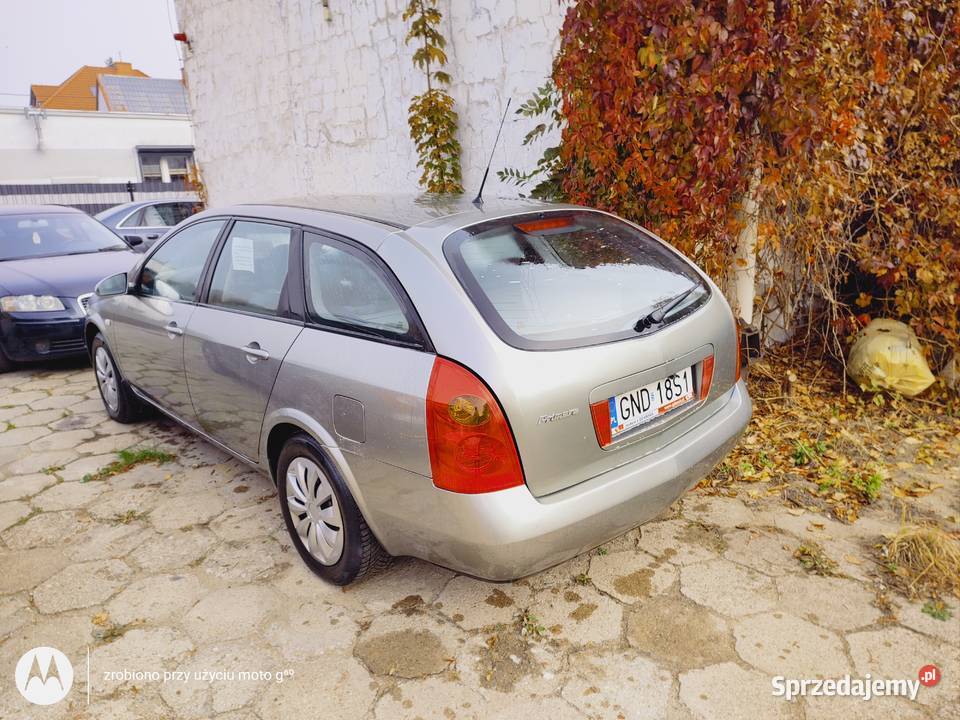 sprzedam nissan primera 2006r 1597cm3 Primera Nowy Dwór Gdański
