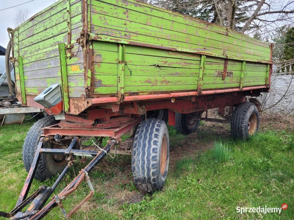 Przyczepa wywrotka 3stronna Przyczepy rolnicze Przyrów