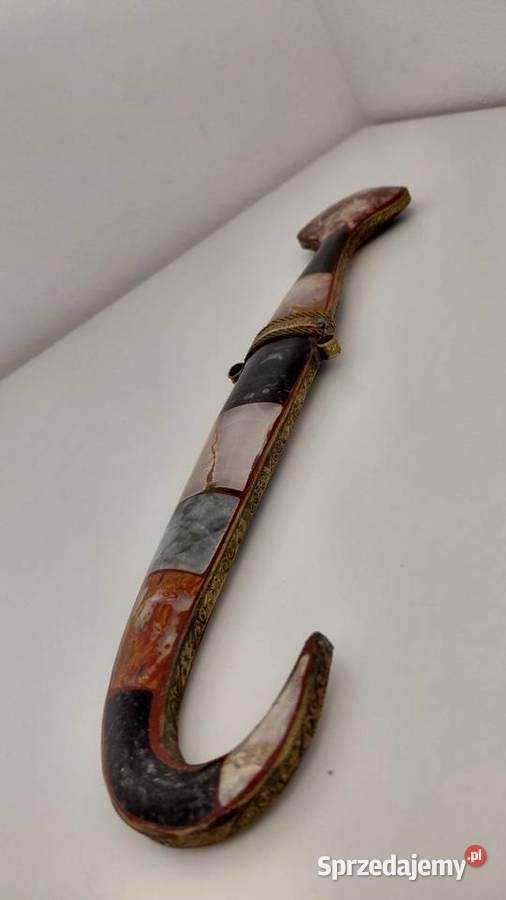 Antyczny sztylet marokański KOUMMYA duży Krzykawa