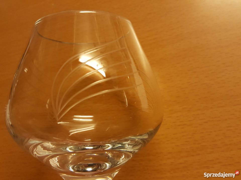 KIELISZKI do koniaku kieliszek do brandy całość Złotniki