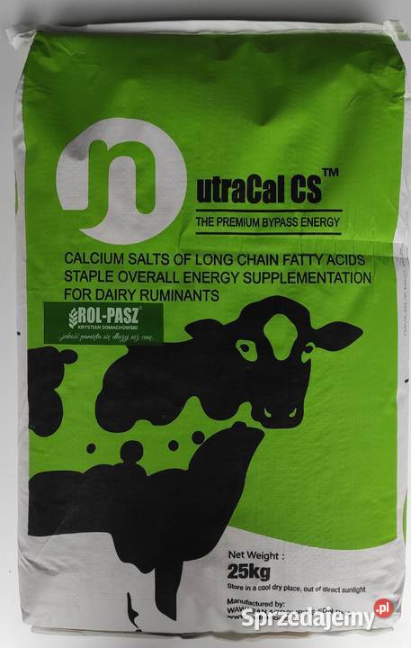 NUTRACAL CS tłuszcz chroniony dla krów na bazie mydła