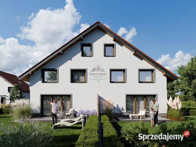 Dom bliźniak Pełcznica Wróbla 12351 metrów dolnośląskie