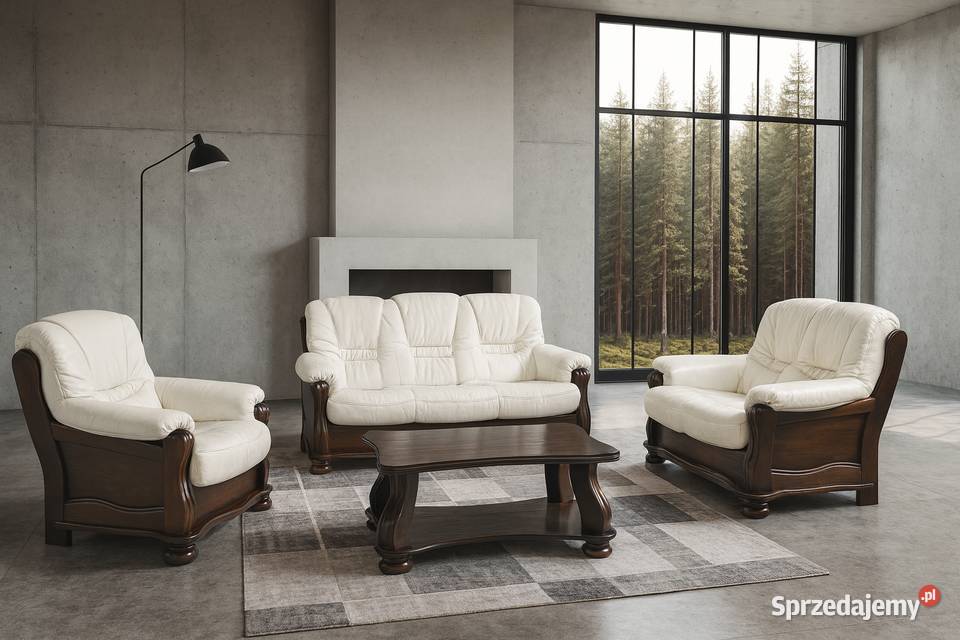 Wybór kolorów Stylowy komplet Irena 321 Piasek