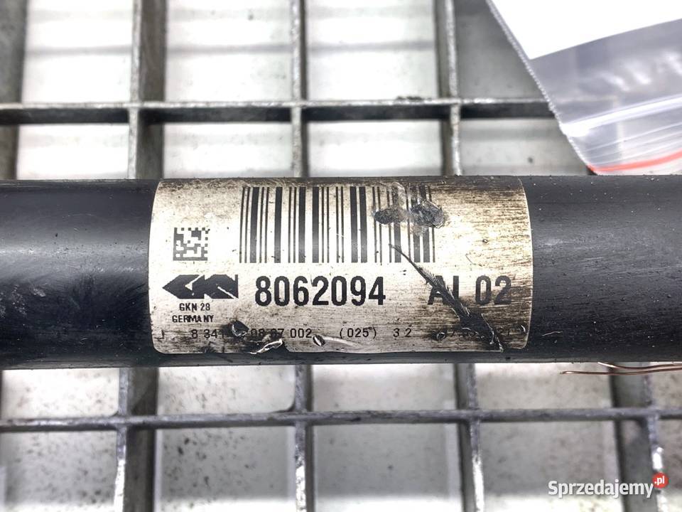 PÓŁOŚ PRAWY PRZÓD BMW G30 8062094 44 625 PRZEGUB