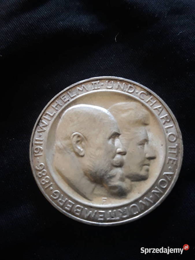 3 Marki Niemcy 1911 r Wirtembergia Jubileusz wielkopolskie Konin