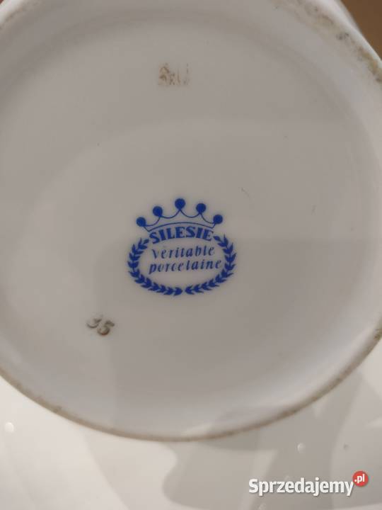 Sprzedam stary porcelanowy dzbanek Silesie PRL Łódź