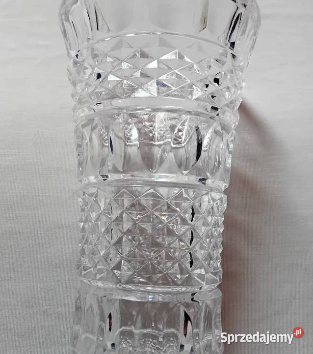 Wazon kryształowy Lausitzerglas lat 60ych XX w sprzedam
