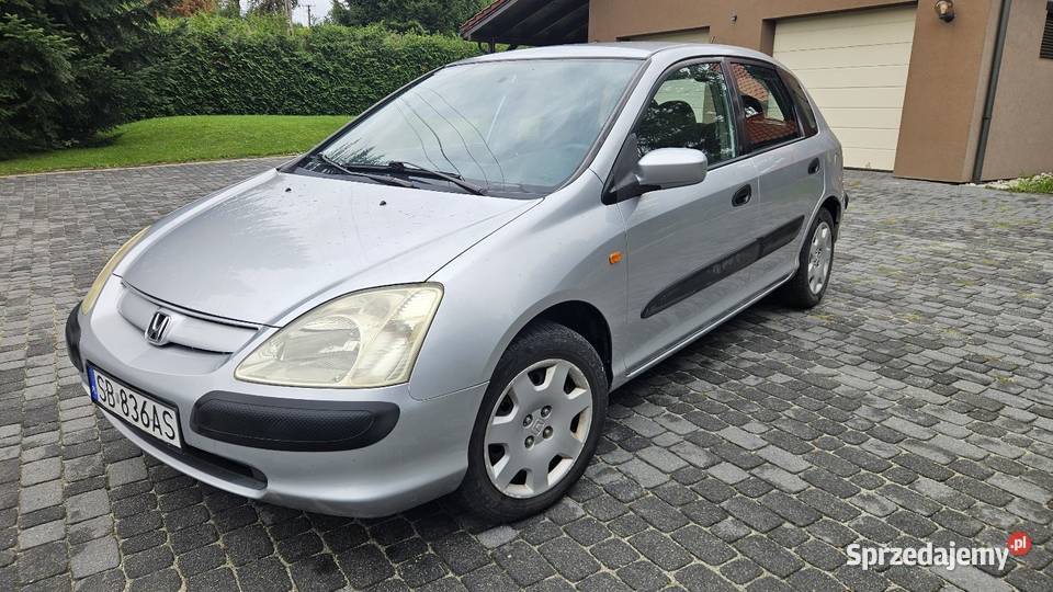 Honda Civic 17 Ctdi 4 drzwi Rok produkcji 2002 Bielsko-Biała