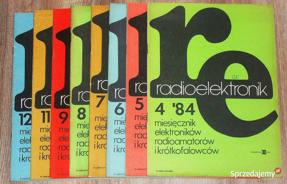 Radioelektronik roczniki 79 81 82 83 84 85 Czasopisma Gliwice
