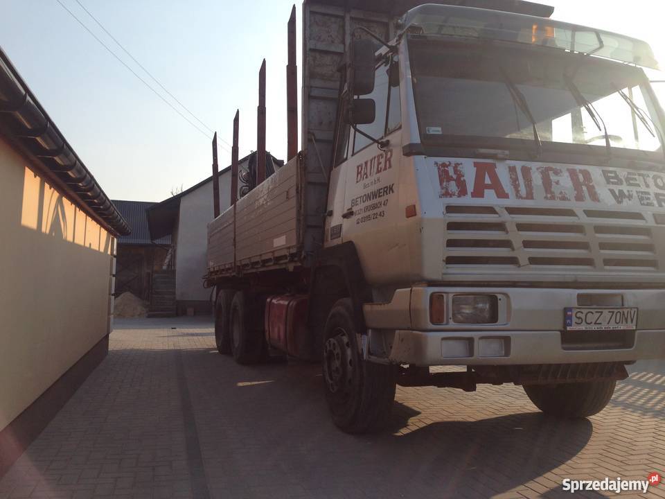 STEYR 6X4 WYWROTRA HDS DO DREWNA śląskie Okołowice