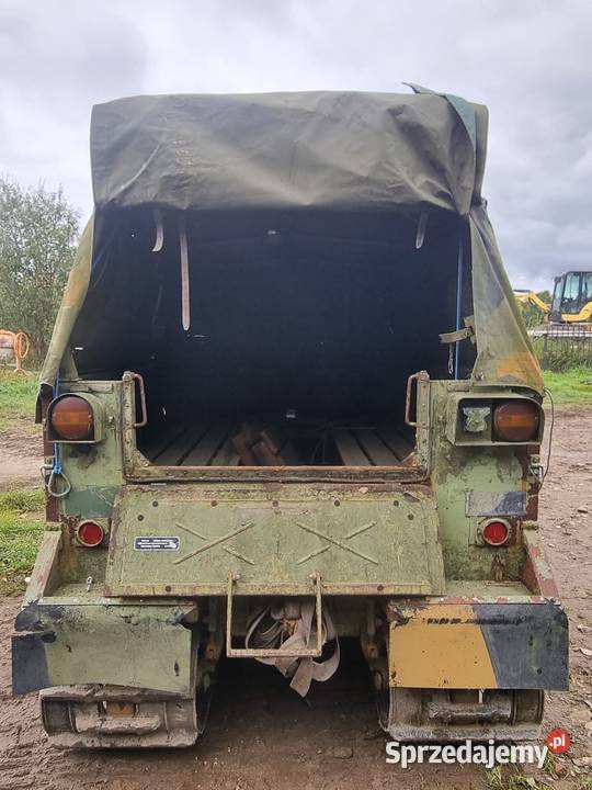 Volvo bv 202 pojazd wojskowy gąsienicowy Polanów