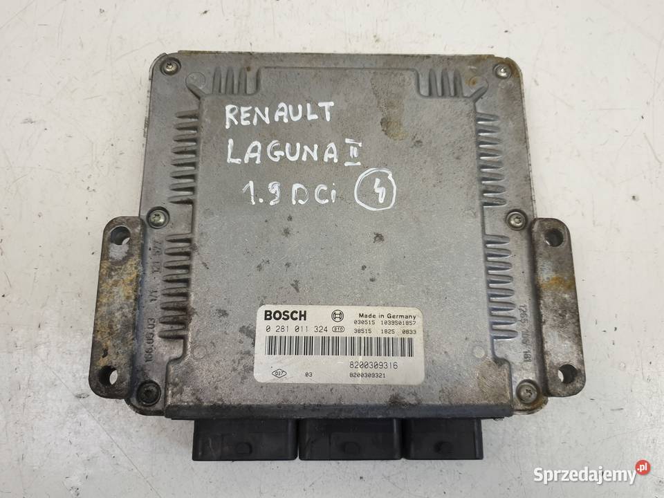 Renault Laguna II 19 DCI STEROWNIK SILNIKA