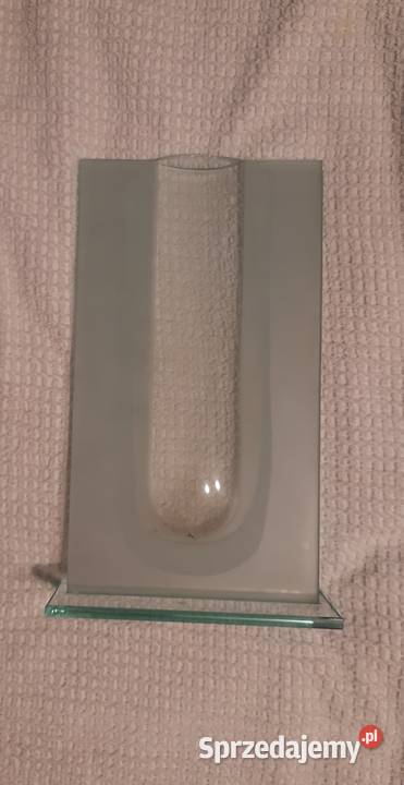 Wazon na kwiaty grube szkło mazowieckie Warszawa