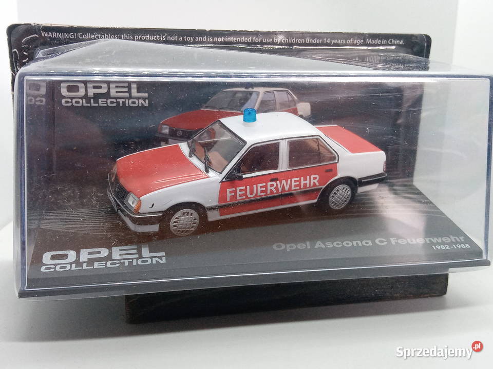 Straż Opel Ascona C Feuerwehr 143 Opel Radłów