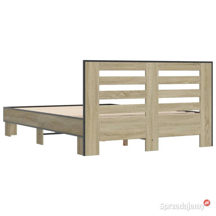 Rama łóżka dąb sonoma materiał drewnopochodny 83cm Łóżka mazowieckie Warszawa
