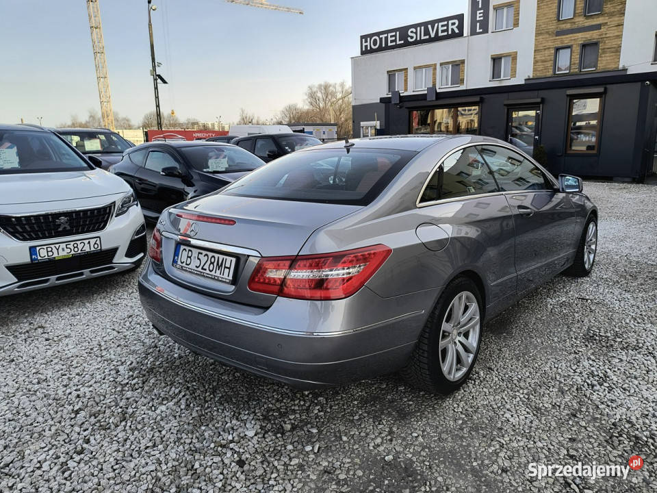 Mercedes E 250 RADAR Skóry Nawigacja Wentylowane Bydgoszcz