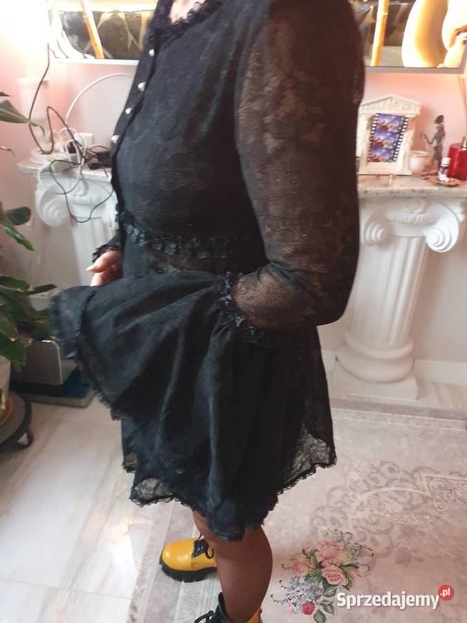 Vintage bluzka z koronka Gdynia