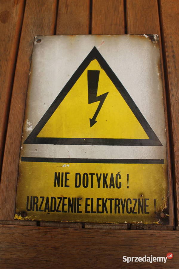 tabliczka metalowa PRL zestaw 6 wielkopolskie