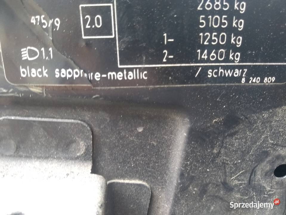 Zderzak tylny BMW X5 e 53 hlapacze