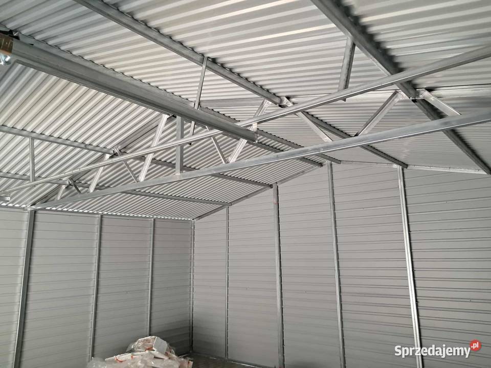 Garaż blaszany 3x5 Wzmocniony PROFILAMI Bydgoszcz