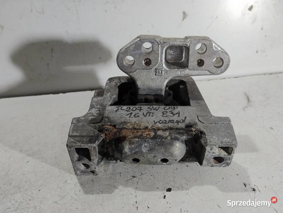 ŁAPA PODUSZKA SILNIKA PEUGEOT 207 16 VTI osobowe Zawieszenie silnika
