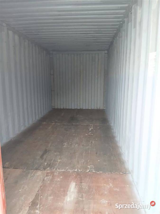 Kontener morski magazynowy 20 używany 6 m Katowice