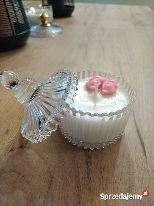 Świeczka sojowa Tuberoza i Jaśmin Świece Łowyń