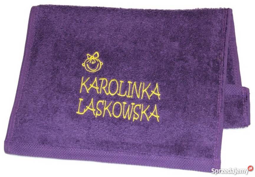 RĘCZNIK PRZEDSZKOLAKA Dziecka z IMIENIEM HAFT Grudziądz sprzedam
