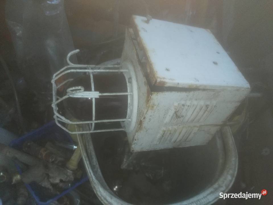 Stara lampa loft prl retro pewex