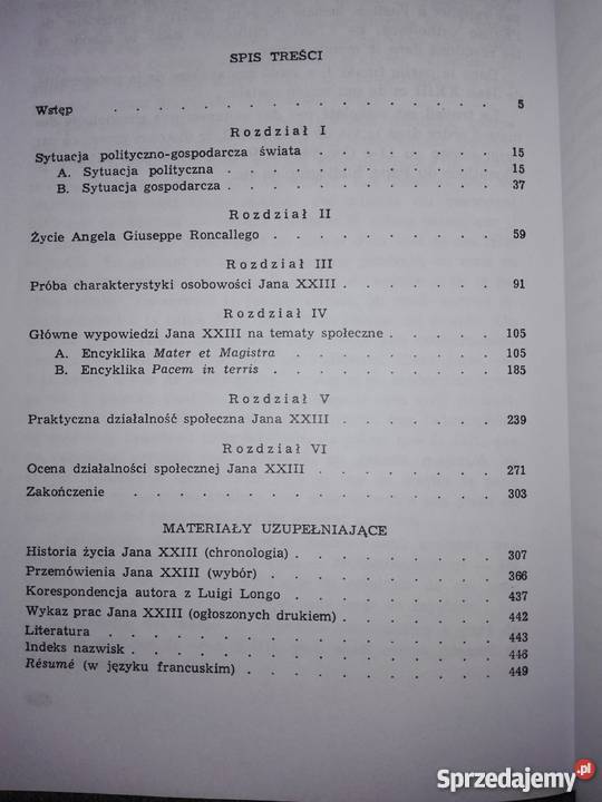 Jan XXIII i jego działalność społeczna Antoni pomorskie Gdańsk