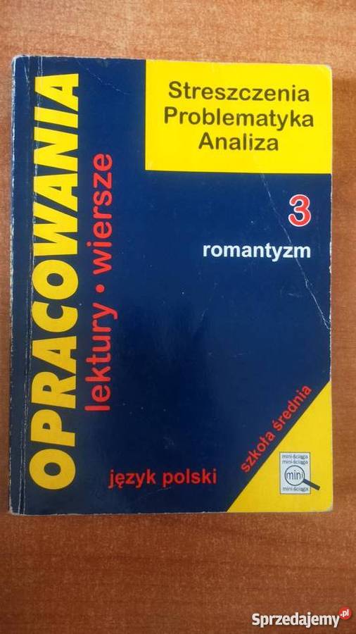 Zestaw Opracowania Lektury i wiersze Greg liceum Olsztyn