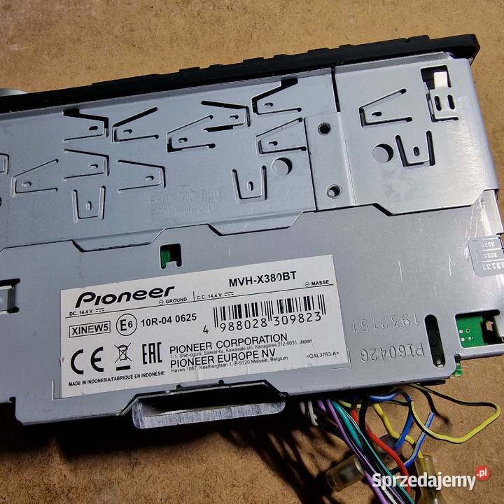 Radio samochodowe Pioneer MVHX380BT Bluetooth Dzierzby Szlacheckie