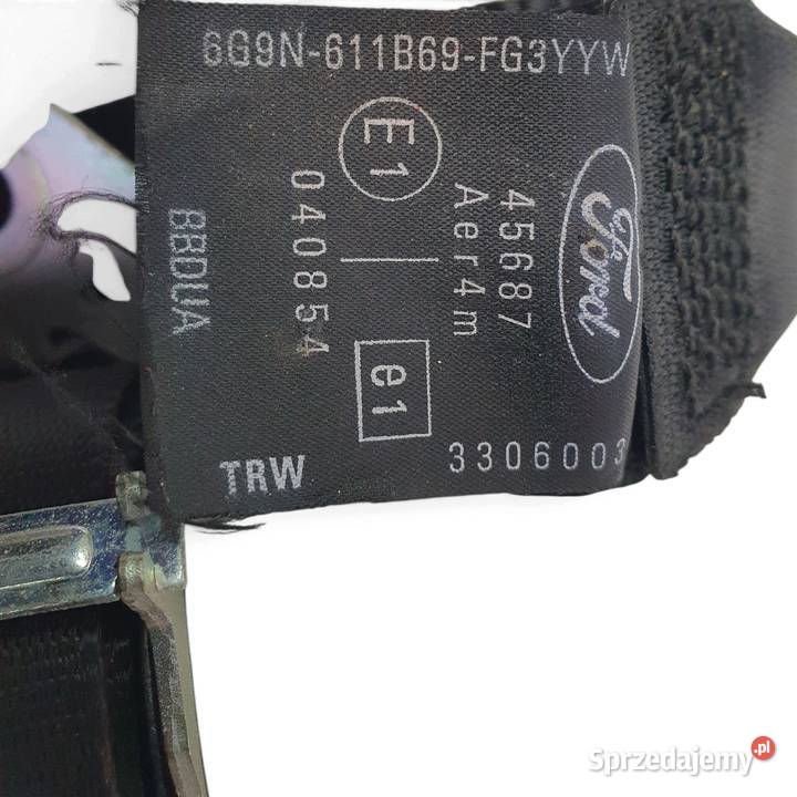 PAS BEZPIECZEŃSTWA Ford Mondeo MK 4 tył tylny Chełm sprzedam