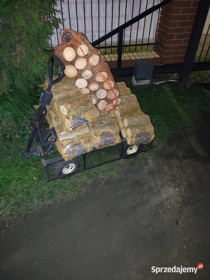 Drewno opałowe rozpałkowe workowane Kalisz