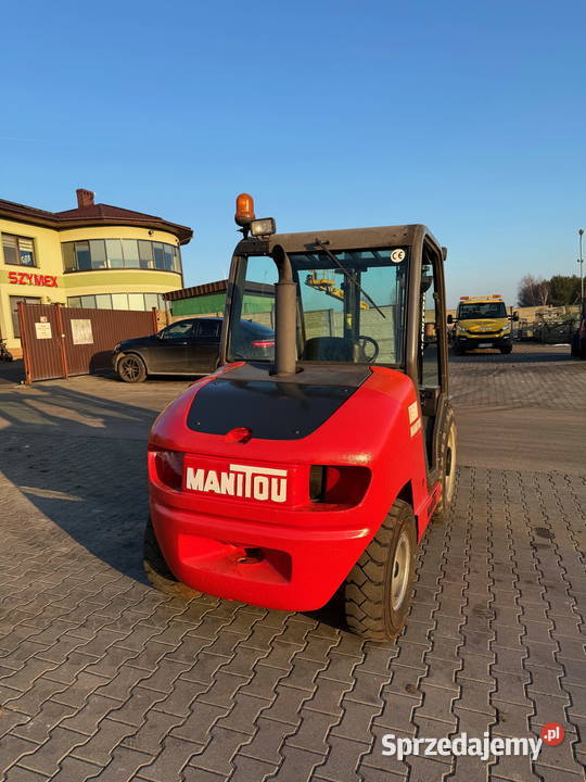 wózek widłowy terenowy MANITOU MSI30T Buggie łódzkie Działoszyn