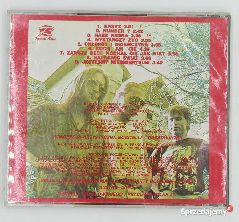 CD CHŁOPCY Z PLACU BRONI Krzyż REYNOLL MUSIC Cielądz