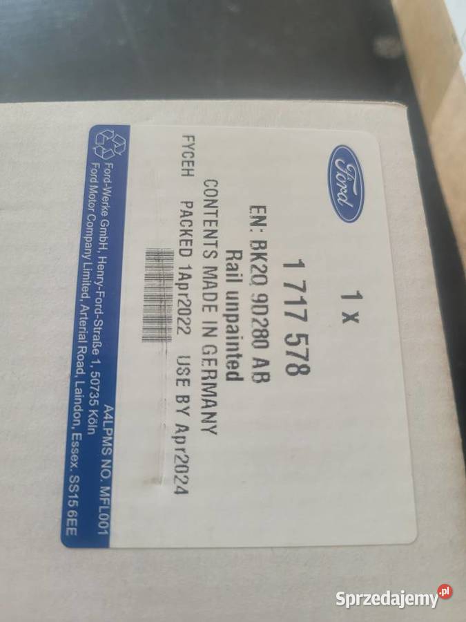 Listwa Paliwa A2C53288768 1717578 BK2Q9D280AB Radom