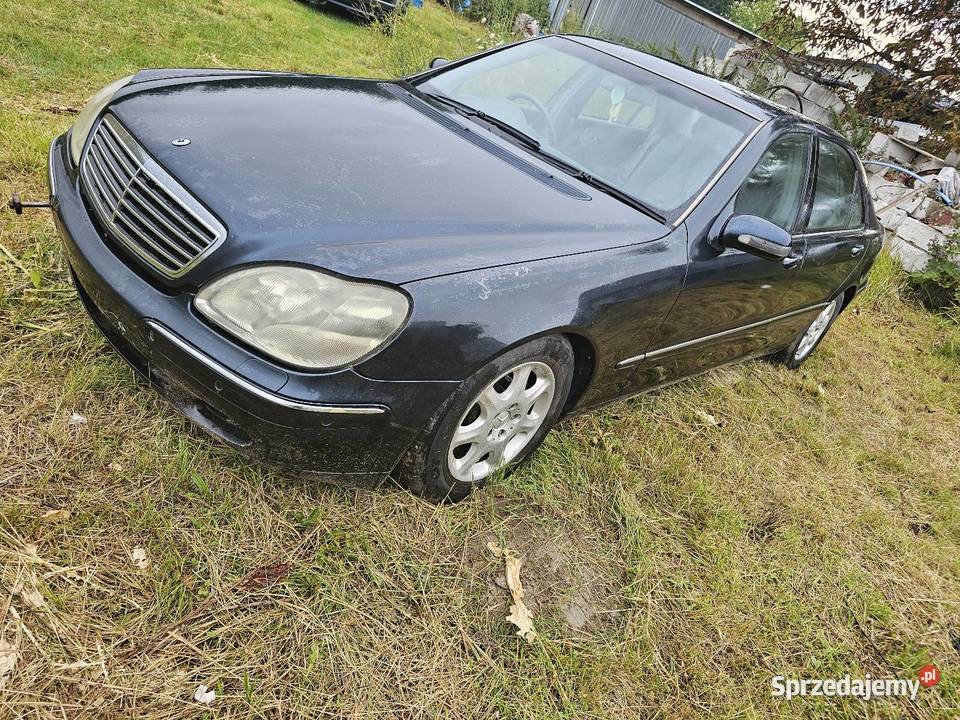 Mercedes W220 S320 Long Anglik na czesci osobowe lubelskie Tarnawatka